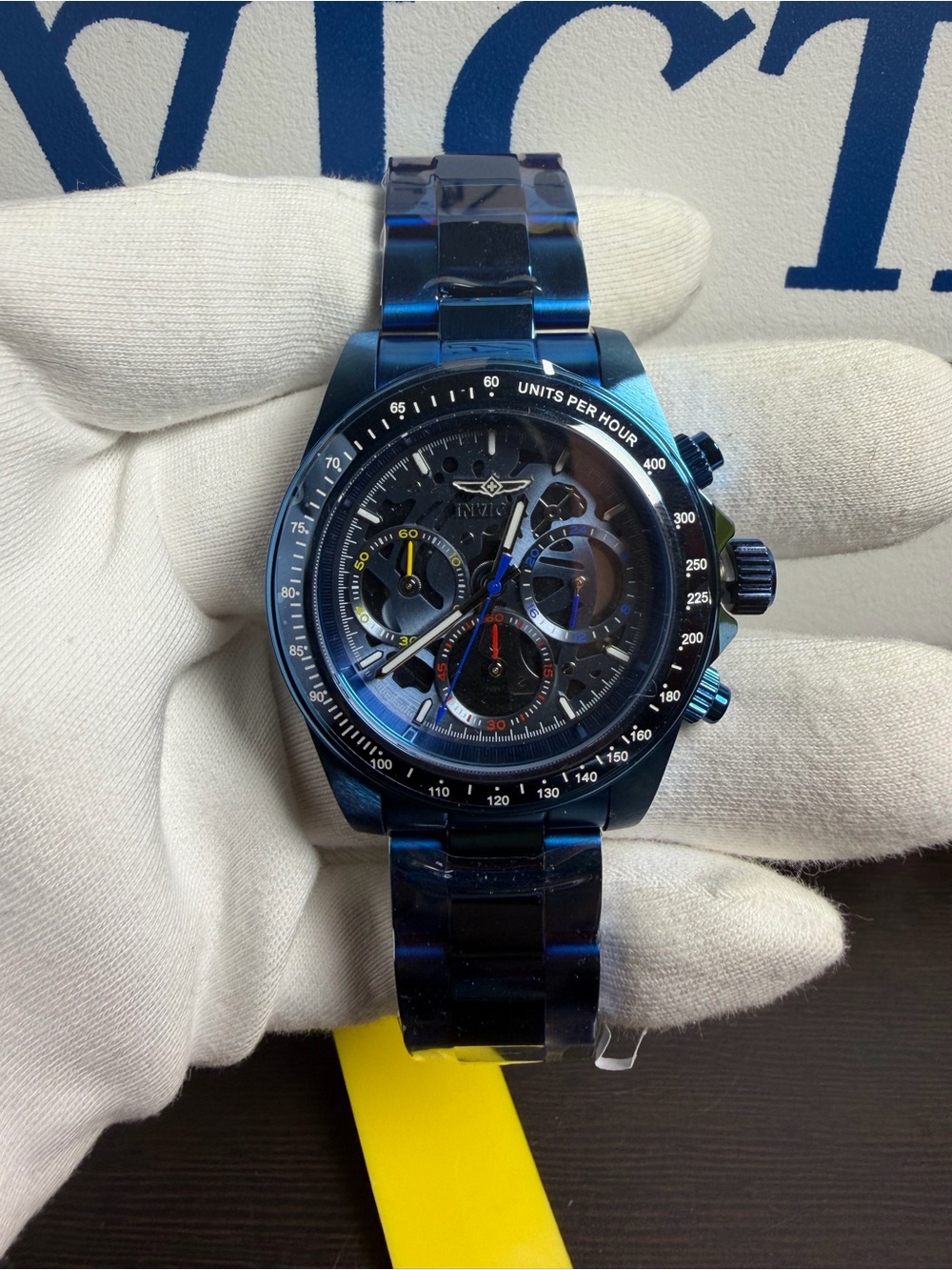 Invicta Speedway Stratacore Men's Watch - 40mm, Blue Label (51031)